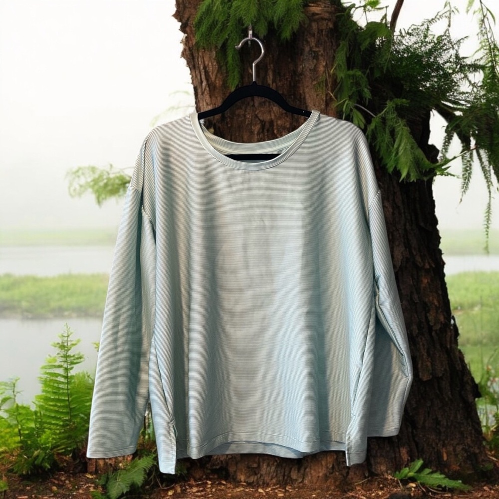 Mint Green Long Sleeve Top